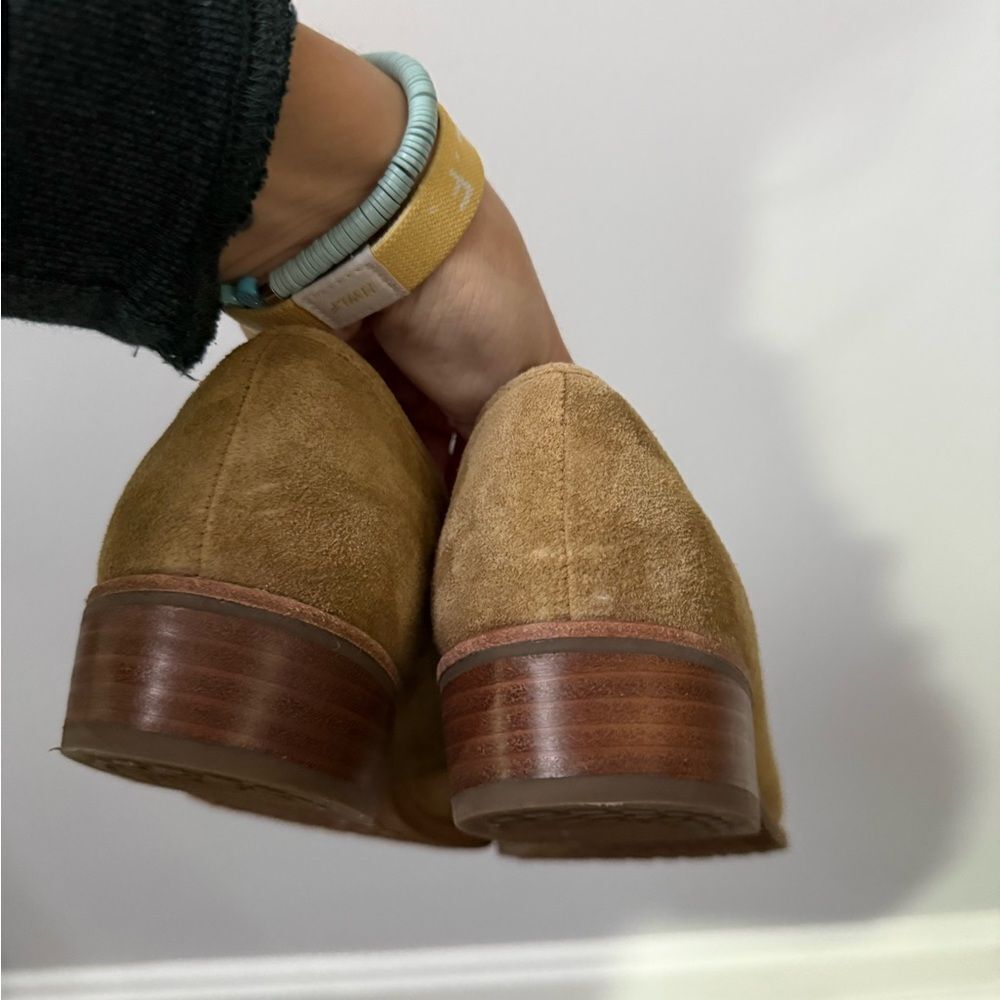 Sofft Chain Link Loafer Suede Nevara Hazelwood Brown Tan Shoes Casual Dressy 8.5 - Picture 8 of 15
